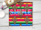 Leopard Cactus Serape Adhesive Vinyl 1083